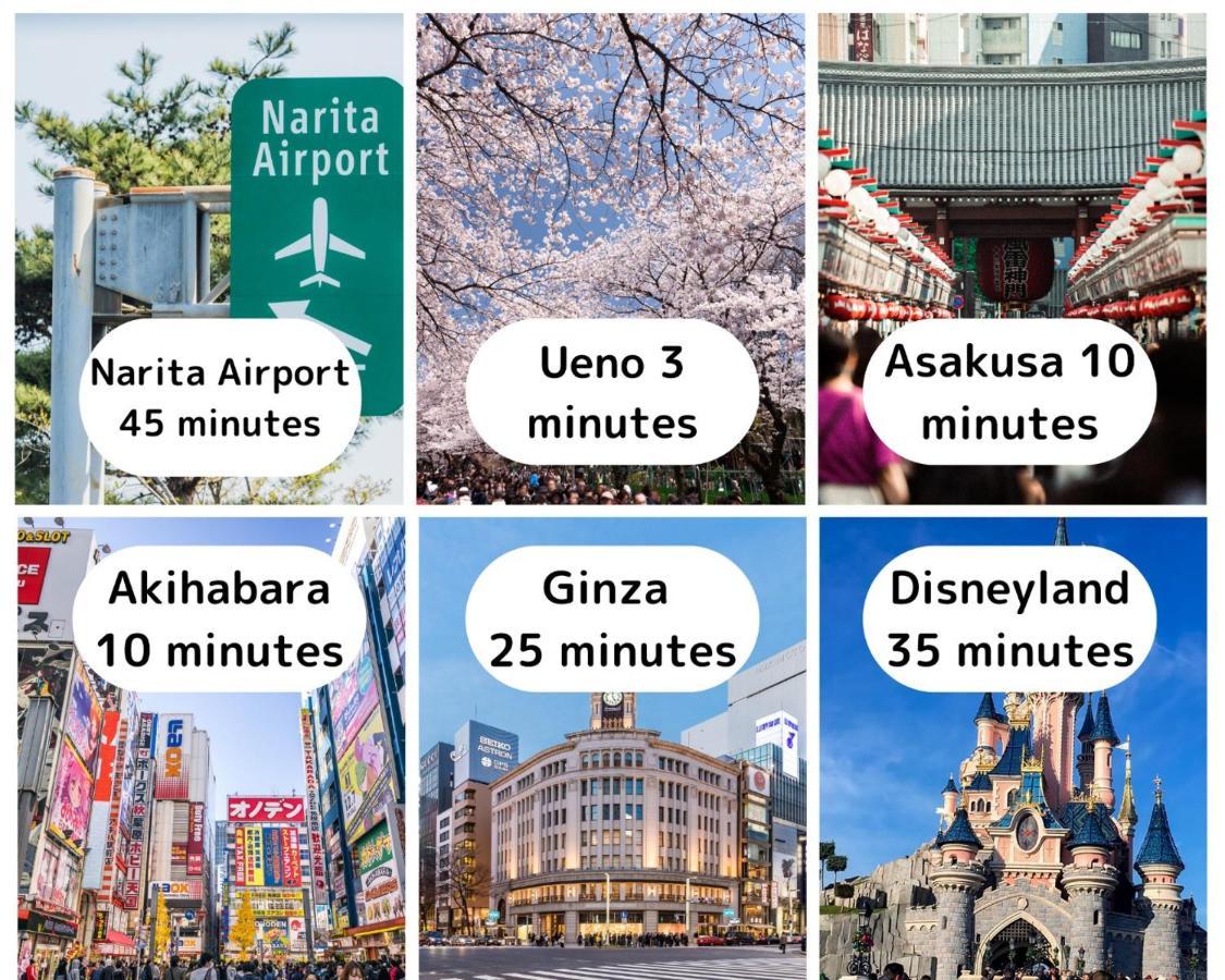 Apartmán Ueno Minowa401 Prefektura Tokio Exteriér fotografie